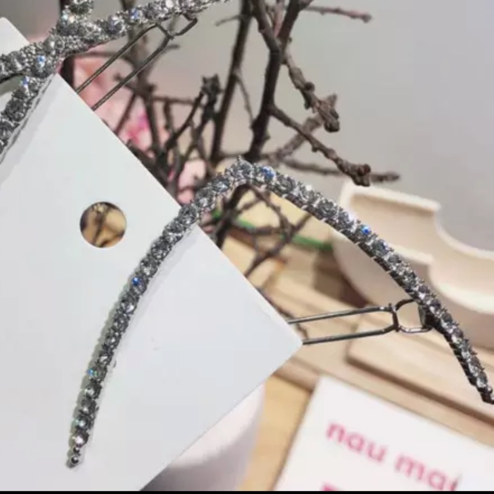 Crystal Rhinestone Hair Pin - Picture 3 of 4